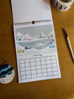 2025 Illustrated Landscapes Calendar