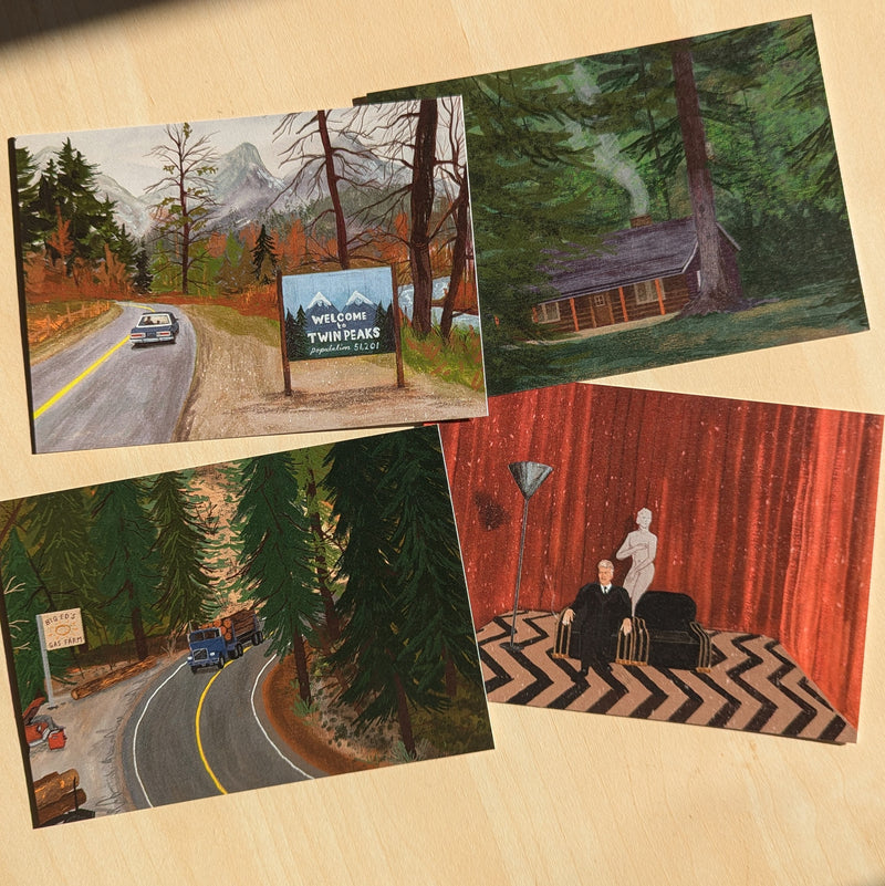 Twin Peaks Postcard Set