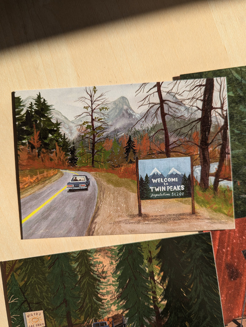 Twin Peaks Postcard Set