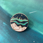 Northern Lights Enamel Pin