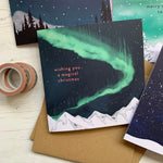 Starry Skies Christmas Luxury Card Set | Pack of 4