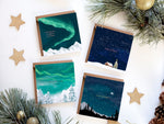 Starry Skies Christmas Luxury Card Set | Pack of 4