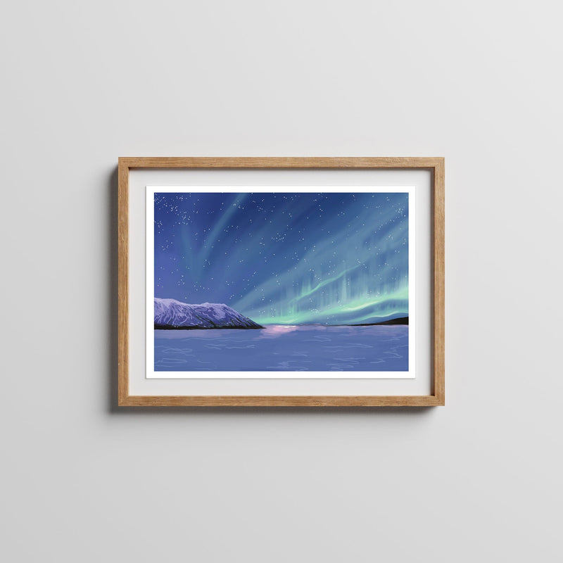 Winter Aurora Print