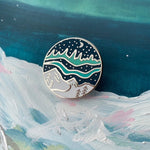 Northern Lights Enamel Pin