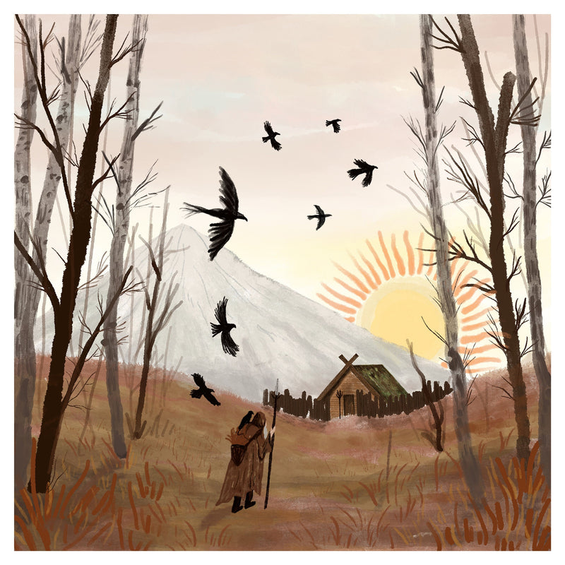 Wandering Odin Folktale Giclee Print