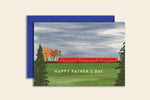 Father's Day Train Card