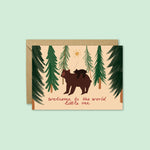 New Baby Bear Card