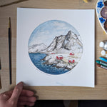 Lofoten Islands Original Painting