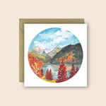 Rocky Mountains in Fall Card