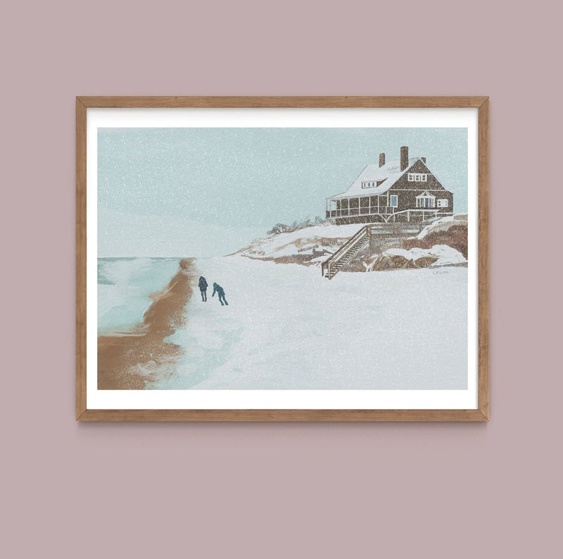 Meet Me In Montauk Art Print