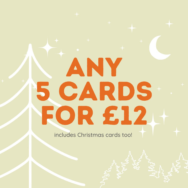 Any 5 Greetings Cards!