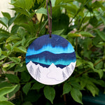 Northern Lights Wooden Christmas Decoration