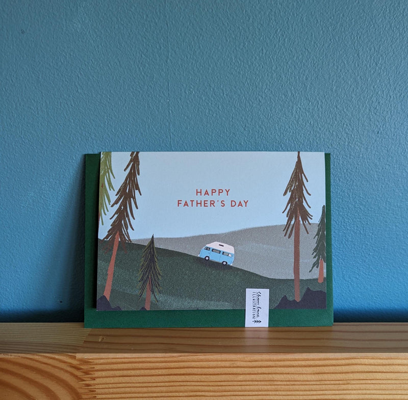 Father's Day Campervan Card