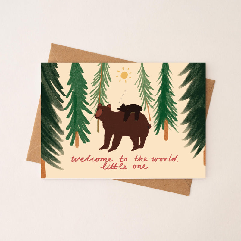 New Baby Bear Card