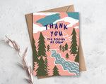 Thank You For Helping Me Grow Card